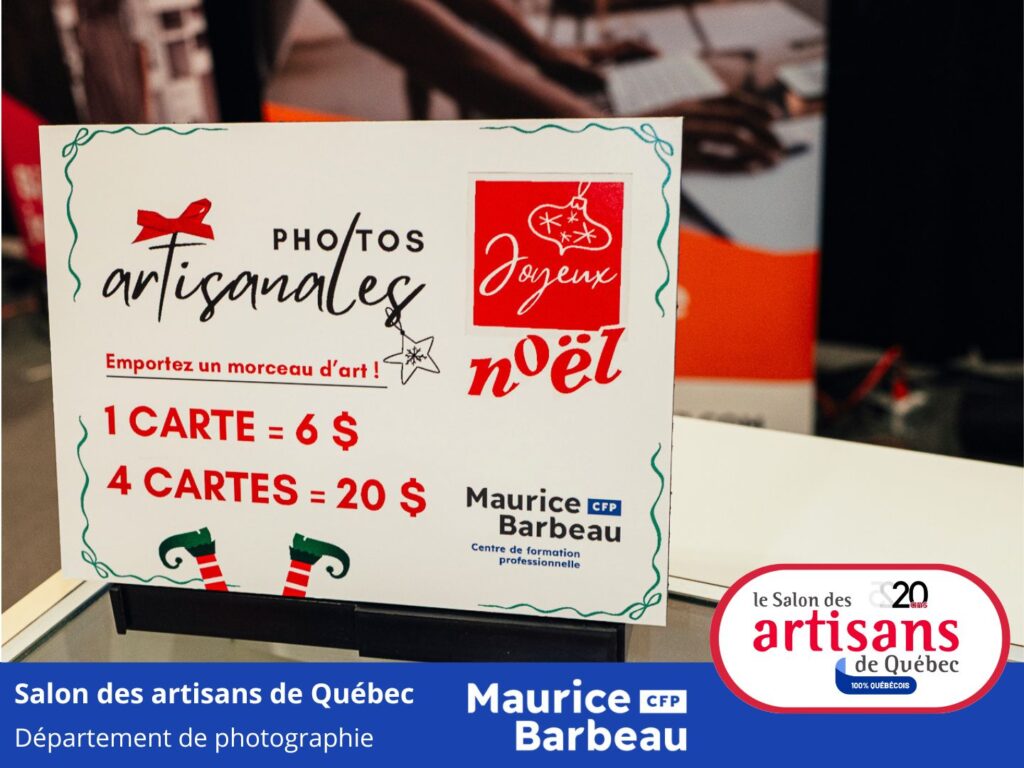Vente de cartes, Photographie